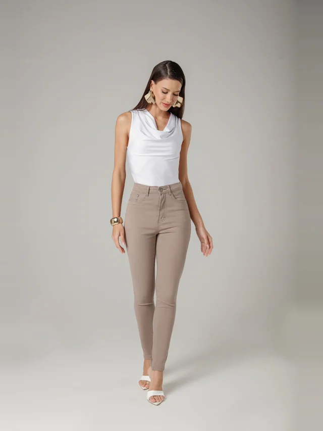 Calça casual cigarrete, KDORI, referência 11756, vista principal