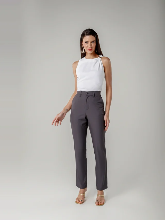 Calça social slim, KDORI, referência 11763, vista principal
