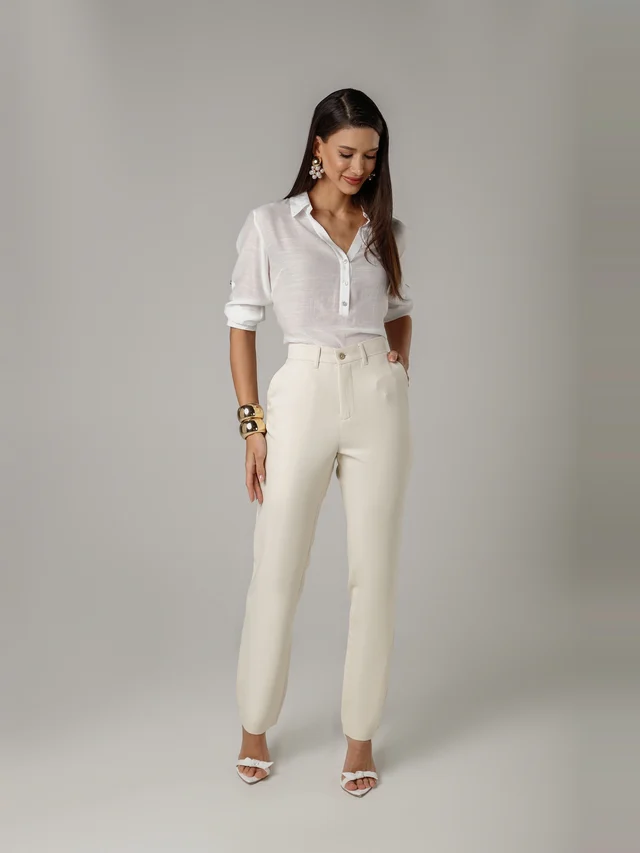 Calça social slim, KDORI, referência 11769, vista principal