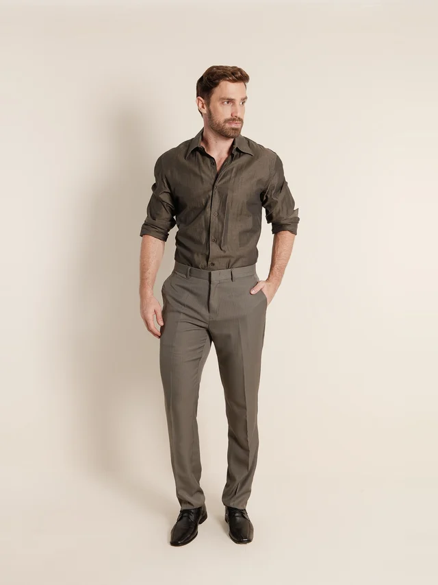 Calça social slim, KDORI, referência 1207, vista principal