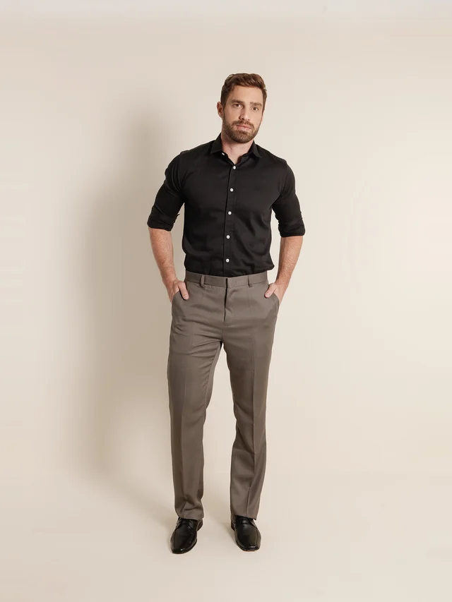 Calça social tradicional, KDORI, referência 1213, vista principal
