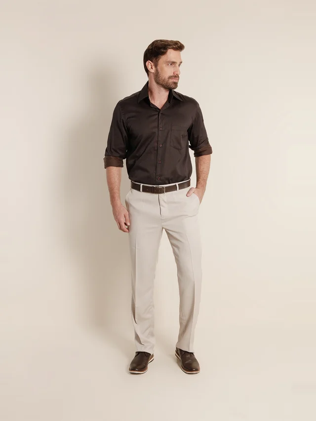 Calça social tradicional, KDORI, referência 1224, vista principal