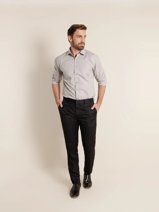 Calça social slim, KDORI, referência 1229, vista principal