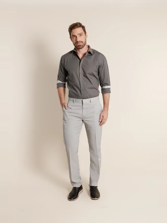 Calça social slim, KDORI, referência 1232, vista principal
