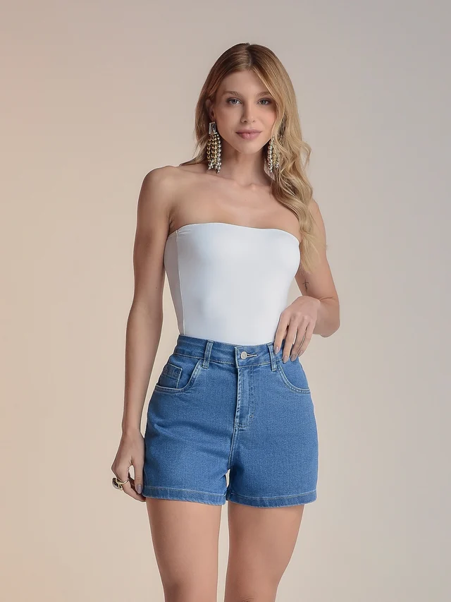 Bermuda jeans meia coxa, KDORI, referência 14058S, vista principal