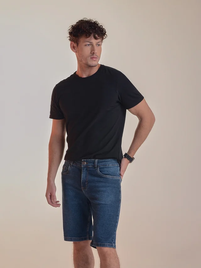 Bermuda jeans regular, KDORI, referência 32058B, vista principal
