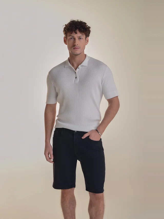 Bermuda jeans slim, KDORI, referência 32060B, vista principal