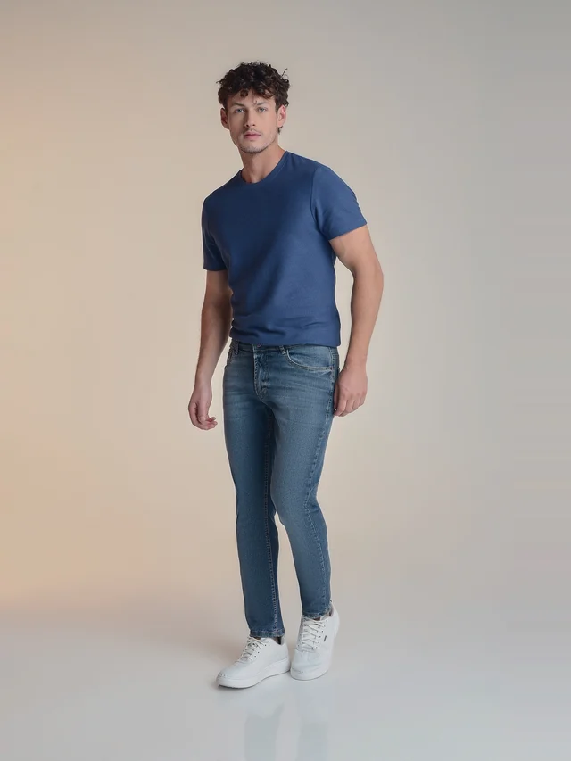 Calça jeans slim, KDORI, referência 32071, vista principal