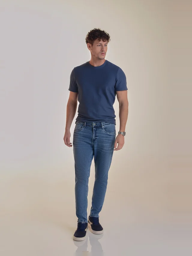 Calça jeans slim, KDORI, referência 32095, vista principal
