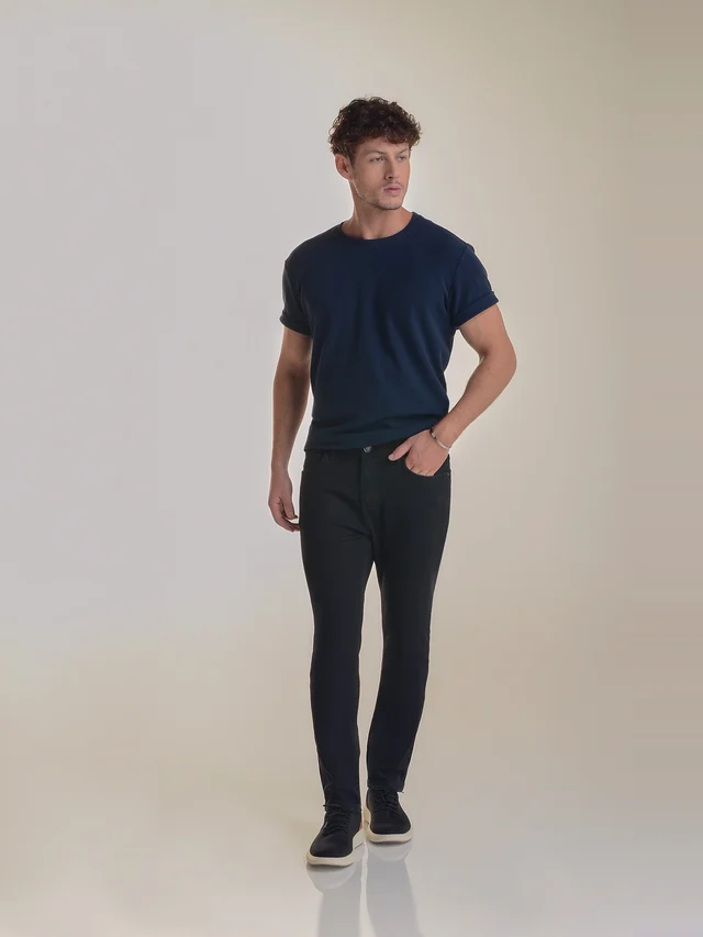 Calça jeans slim, KDORI, referência 32098, vista principal