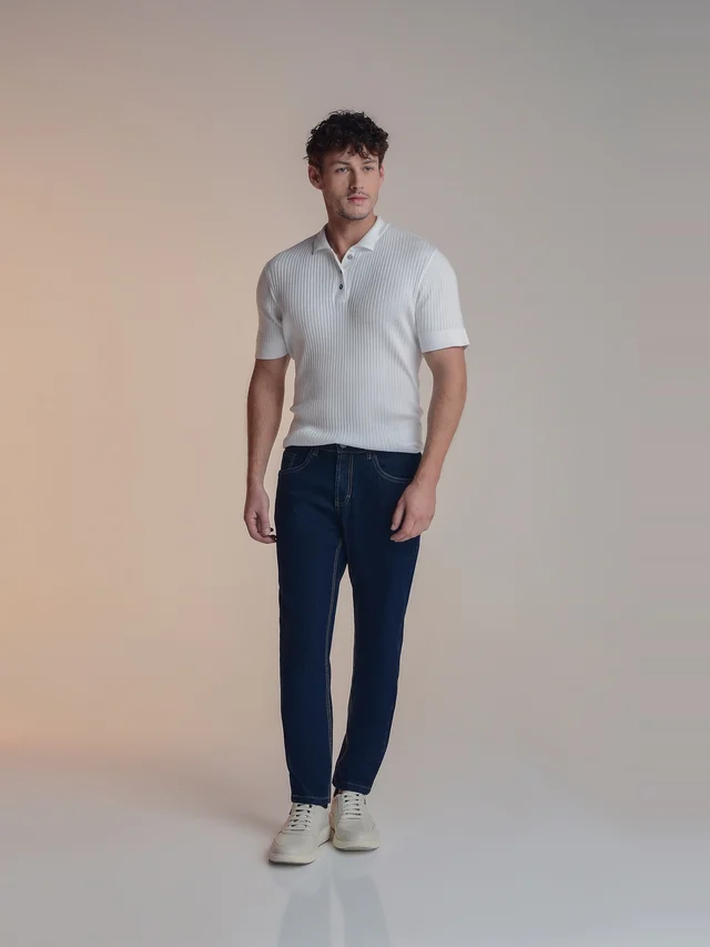 Calça jeans slim, KDORI, referência 39033, vista principal